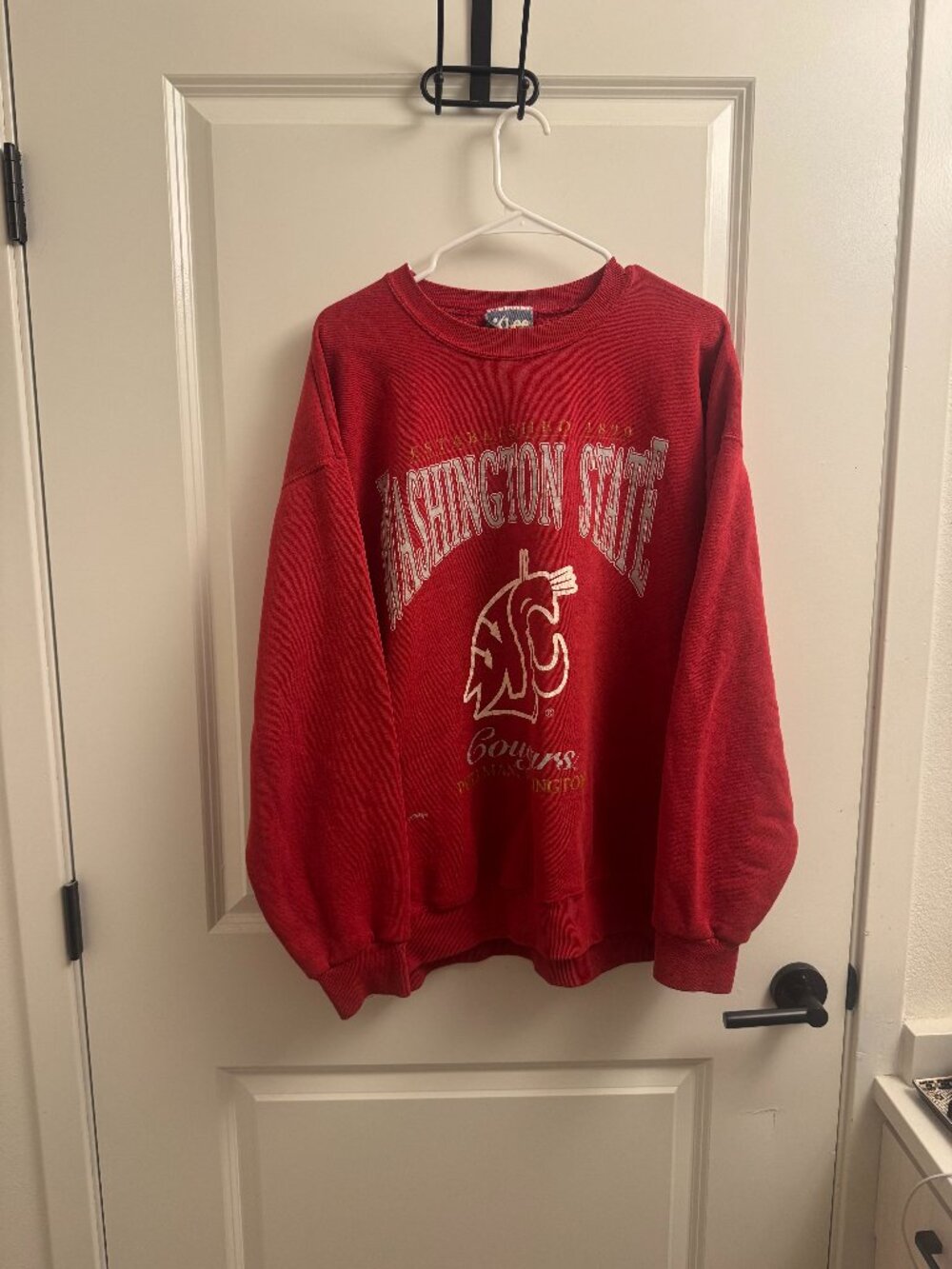 Vintage Washington State University Lee Sports Nutmeg Crewneck XL